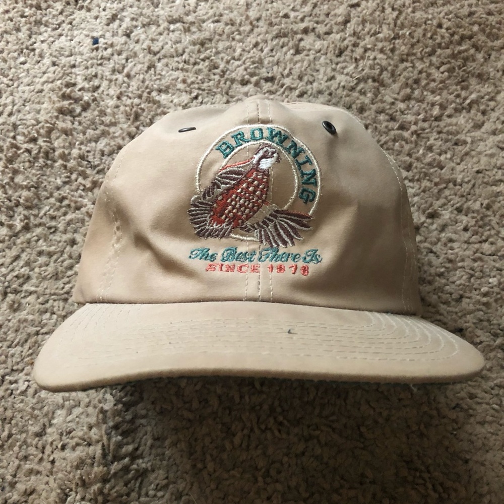 VINTAGE BROWNING WAX HAT